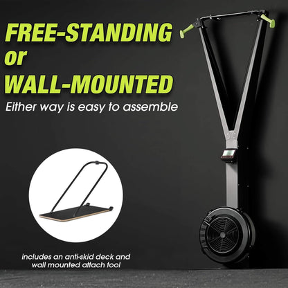 Rovix Premium Indoor Aerobic Ski Glider Training Exercise Gym Machine