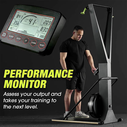 Rovix Premium Indoor Aerobic Ski Glider Training Exercise Gym Machine