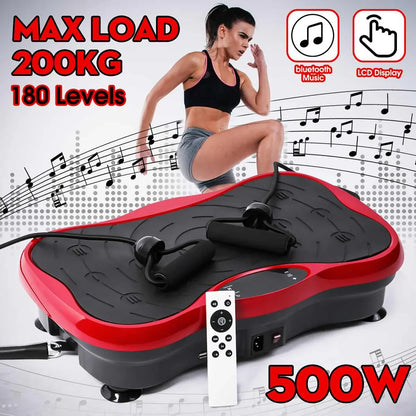 Exercise Fitness Vibration Machine Trainer Plate Platform - Full Body Workout