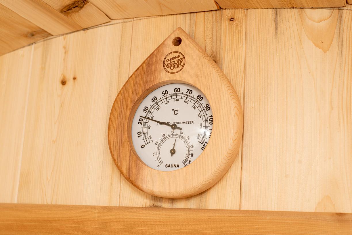 Leisurecraft Timber Harmony 4 Person Outdoor Barrel Sauna