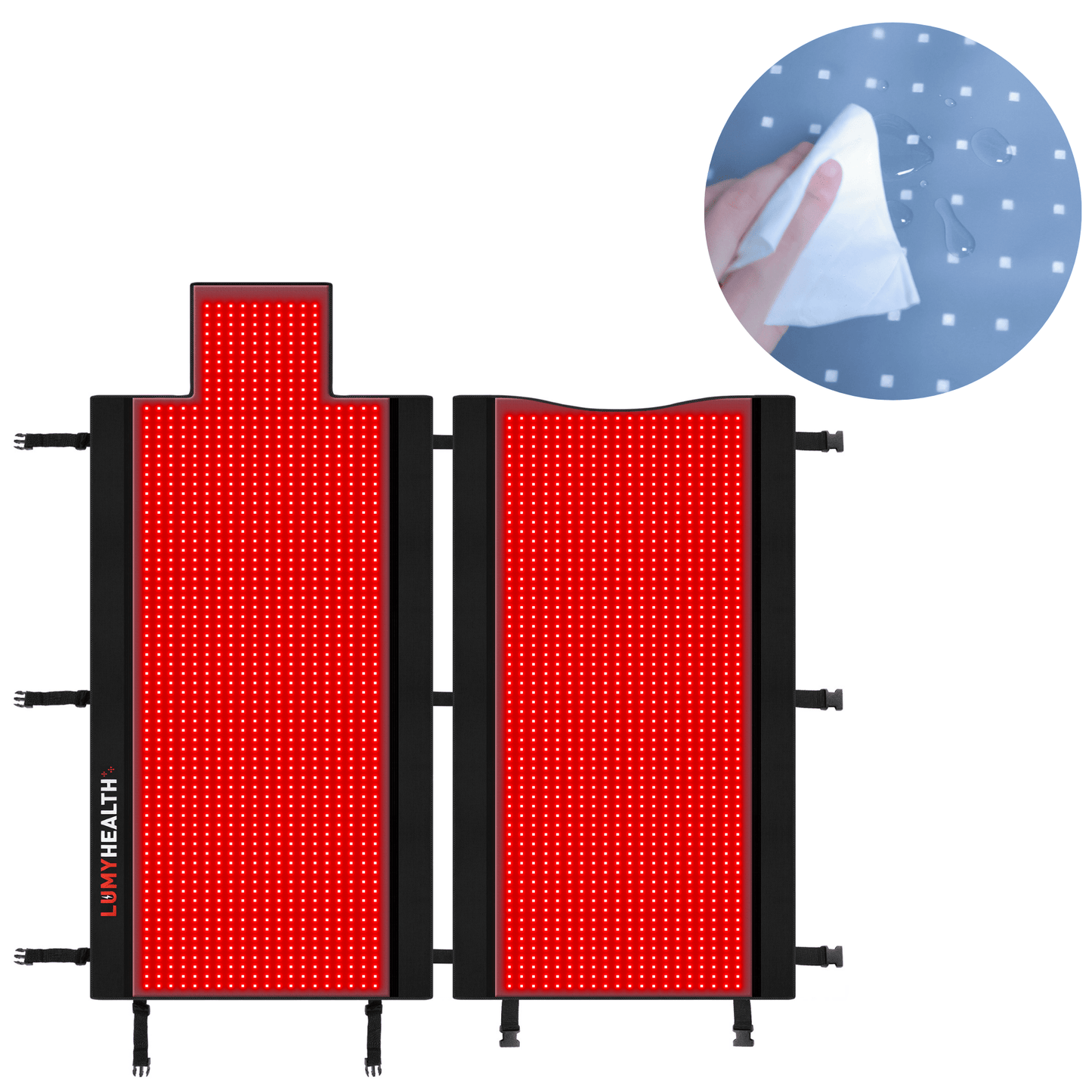 LUMYHEALTH Red Light Therapy Bag For Full Body - Infrared Recovery System (660nm + 850nm)