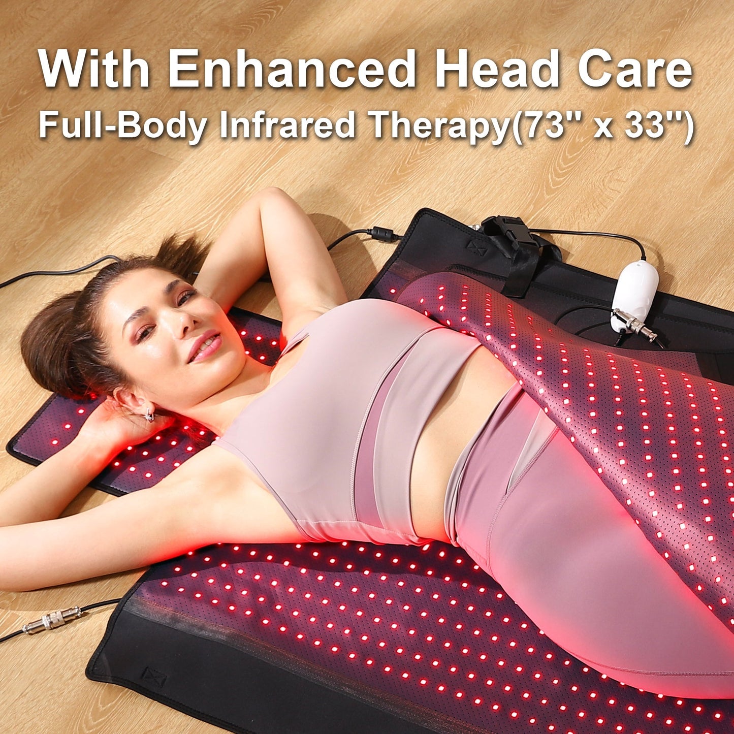 LUMYHEALTH Red Light Therapy Bag For Full Body - Infrared Recovery System (660nm + 850nm)