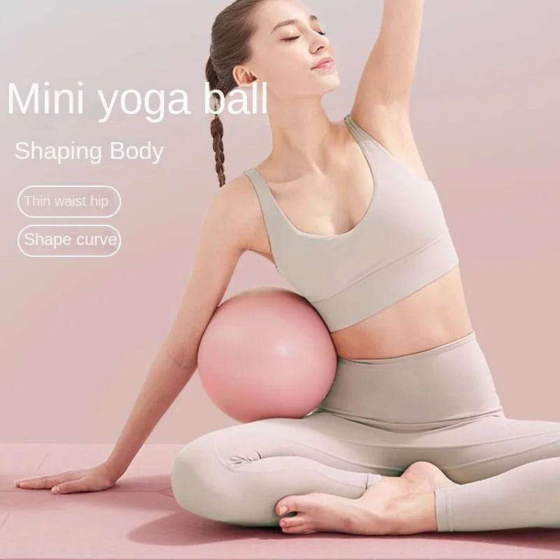 Mini Yoga Ball – 9-Inch Anti-Burst PVC Pilates Ball for Home Workouts & Core Training