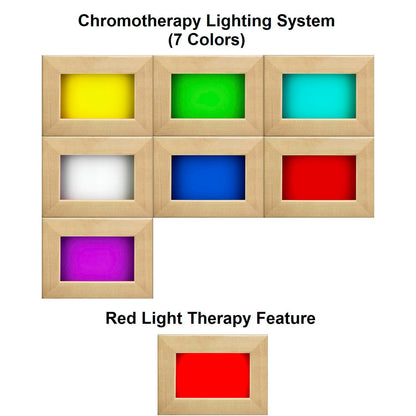 Maxxus Low EMF FAR Infrared Sauna - 3-Person Capacity, Canadian Hemlock