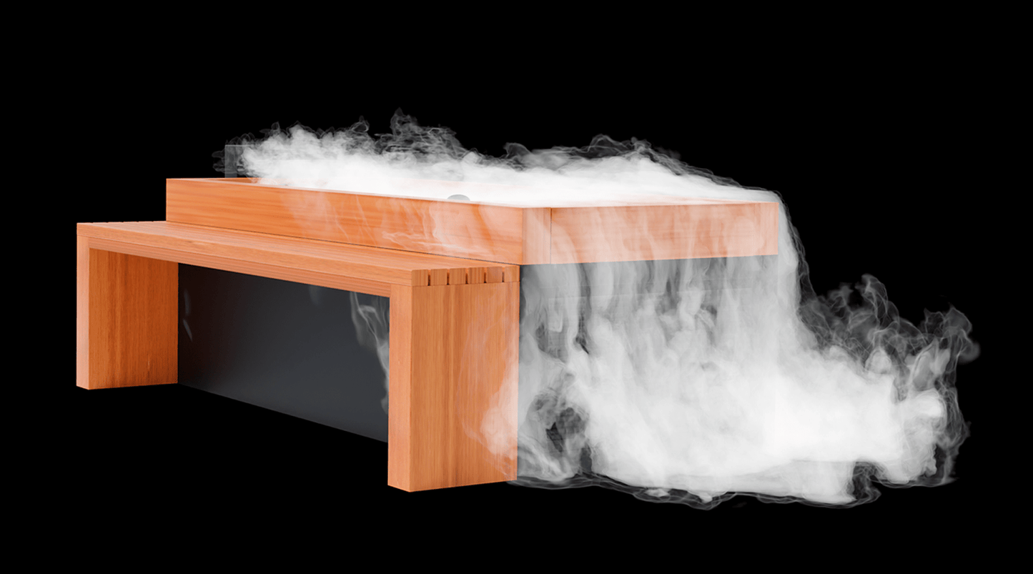 Medical Frozen 6 Cold Plunge | XL Size with Essential Oil Infuser & Steam Generator