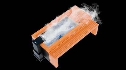 Medical Frozen 6 Cold Plunge | XL Size with Essential Oil Infuser & Steam Generator