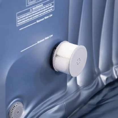 MSpa C-TE062 Tekapo Comfort Series Six-Person Inflatable Square Bubble Spa Hot Tub With 132 Bubble Jets