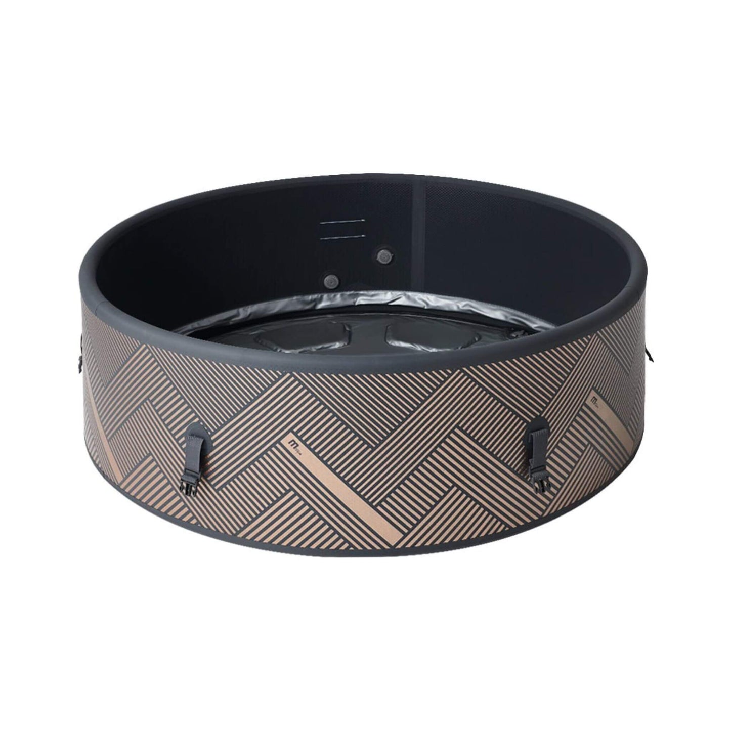 MSpa F-MO063W Mono Frame Series Luxury 6-Person Inflatable Round Hot Tub With WIFI Control (SAK75263)