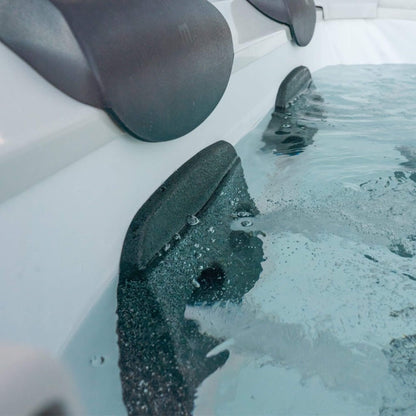 MSpa F-OS063W Oslo Supreme 6-Person 120 Jets Square Spa W/ LED Lights & Integrated App Control (SAK93516)