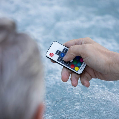 MSpa F-OS063W Oslo Supreme 6-Person 120 Jets Square Spa W/ LED Lights & Integrated App Control (SAK93516)