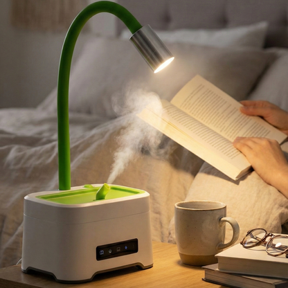 ZAQ Lumin Aromatherapy Diffuser | Ultrasonic Mist, LED Lamp & Humidifier