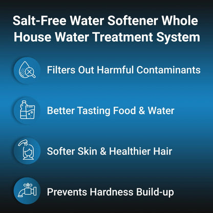OnliSoft Pro Salt-Free Water Conditioner and Whole House Carbon Filter System