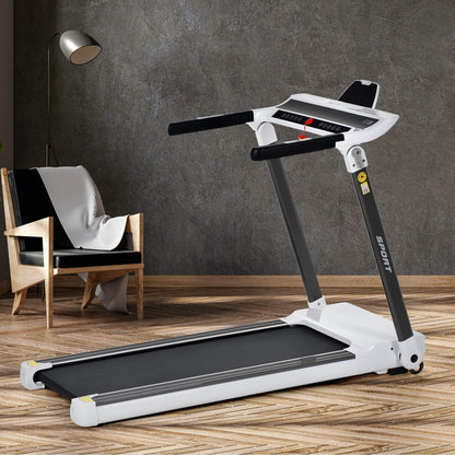 Rovix Portable Compact Home Cardio Fitness Treadmill With 3.5HP Electric Motor & Bluetooth Speakers