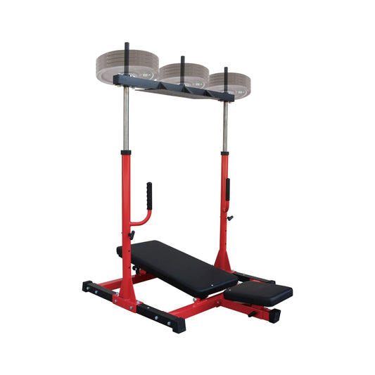 Rovix Premium Vertical Leg Press Machine With Adjustable Back And Head Rests For Home Gyms, 660LBS (SAK34819)