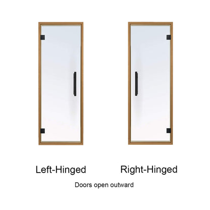 Prosaunas 24X73 Thermo-Aspen Prehung Clear Glass Sauna Door (SAK17254)