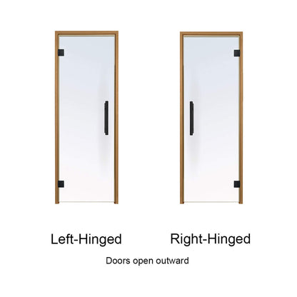 Prosaunas 24X81 Thermo-Aspen Prehung Clear Glass Sauna Door (SAK13651)