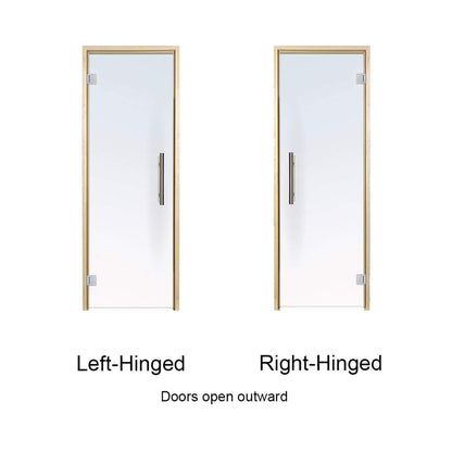 Prosaunas 36X81 Aspen Clear ADA Glass Sauna Door (SAK75843)