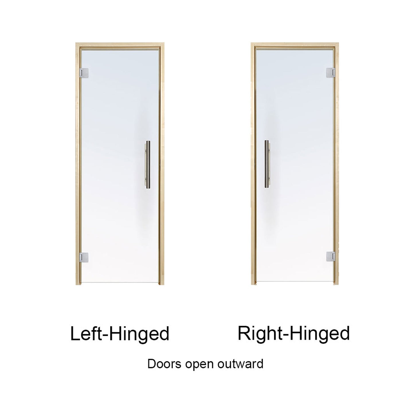 Prosaunas 36X81 Aspen Prehung ADA Tinted Glass Sauna Door (SAK17952)