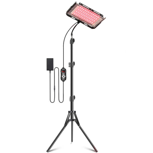 Red and Infrared Light Therapy Lamp（Panel）With Stand
