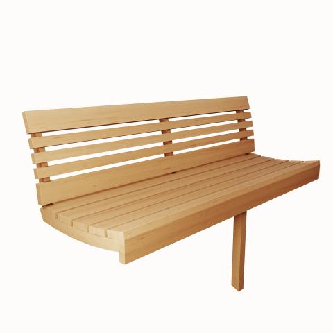 SaunaLife Model E8G Sauna Barrel Glass Front