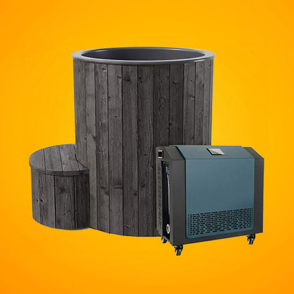 SaunaLife 1-Person Immersion Tub With Combination Water Chiller And Heater