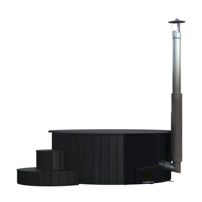 SaunaLife Model S4B Premium 6-Person Home Wood-Burning Hot Tub [SL-MODELS4B] (SAK72531)