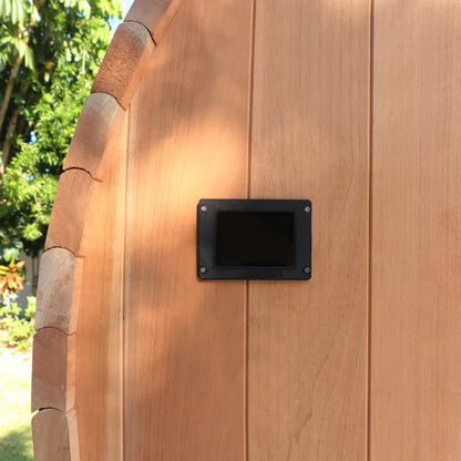 Scandia 4-Person Barrel Sauna Kit – Traditional Electric Sauna for Home Wellness & Relaxation