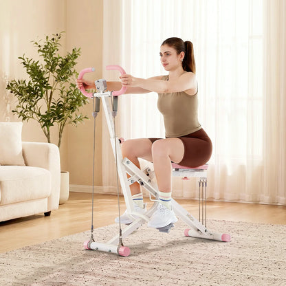 RIDER003 Squat & Rowing  Training Machine