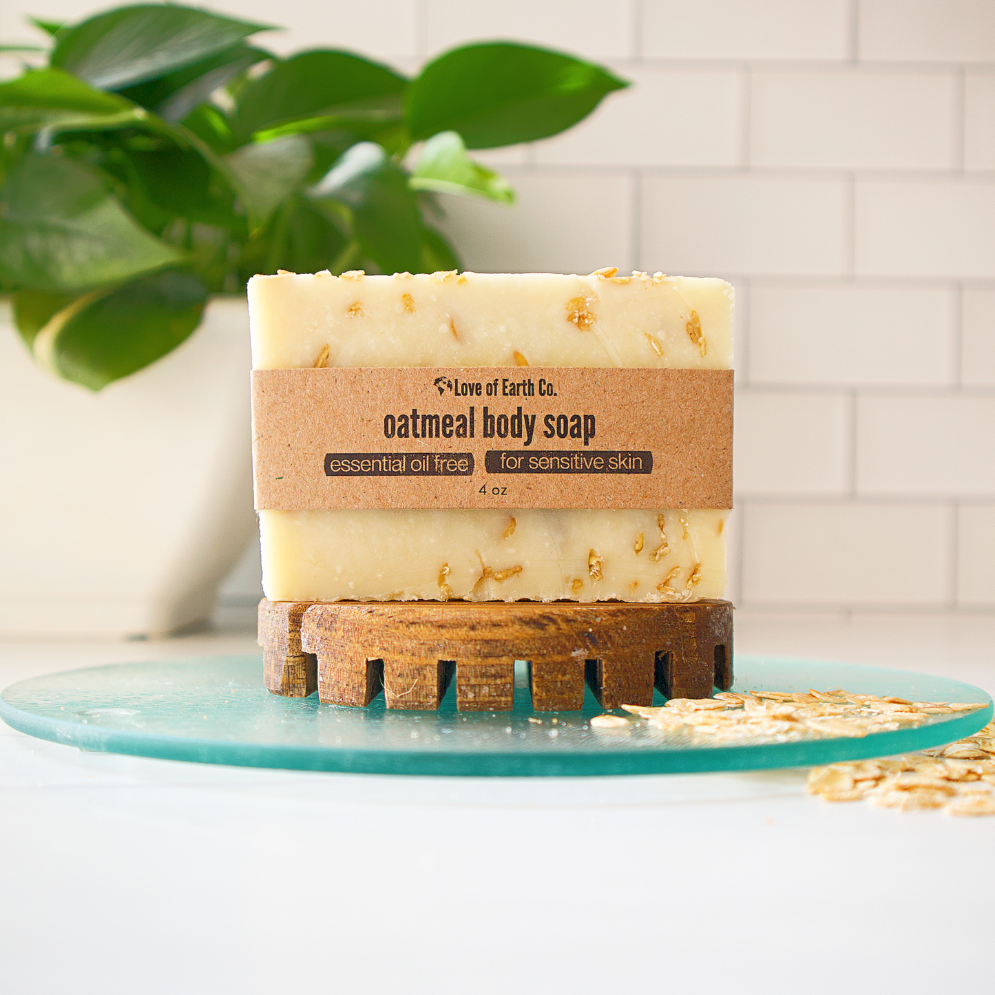 Oatmeal Body Soap (Unscented)