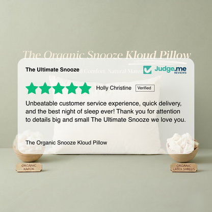 The Organic Snooze Kloud Pillow