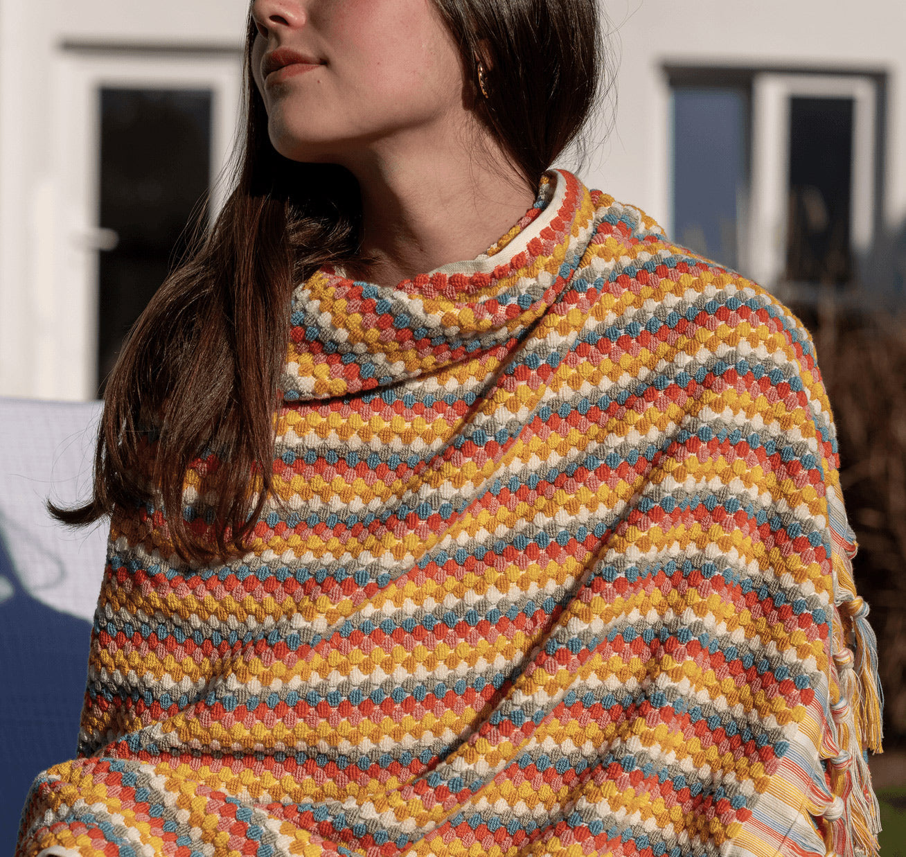Allegra Woven Beach Towel