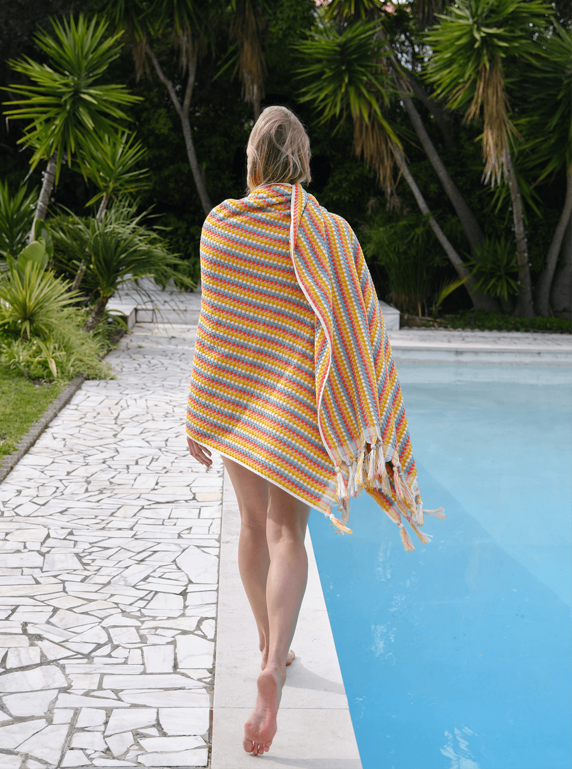 Allegra Woven Beach Towel