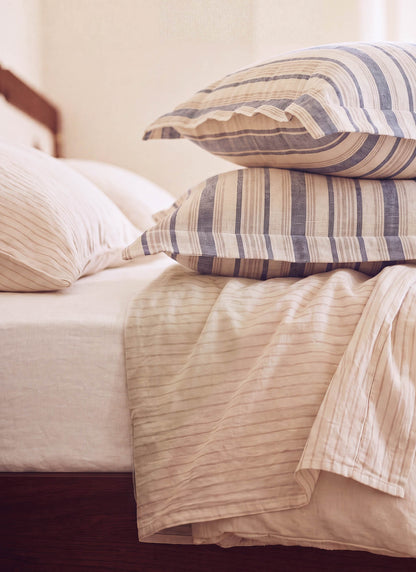 Coastal Cotton Mist  Sheet Set
