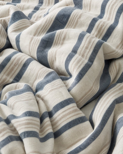Coastal Reversible Cotton Mist Duvet Cover