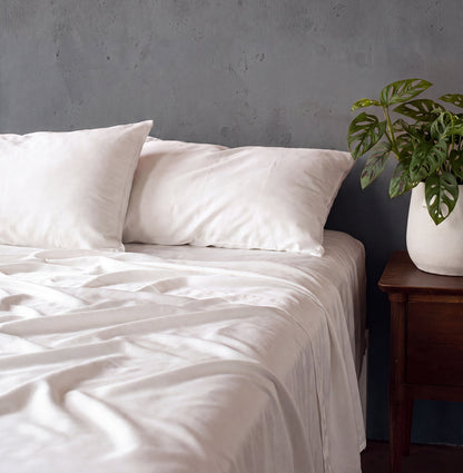 Cooling Bamboo Viscose Fitted Sheet Set