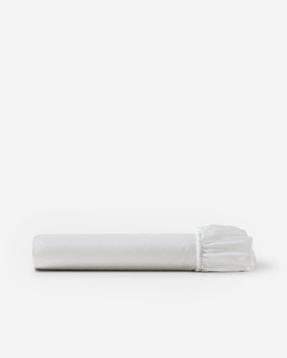Luce Cotton Sateen Fitted Sheet
