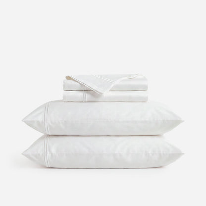 Luce Cotton Sateen Sheet Set