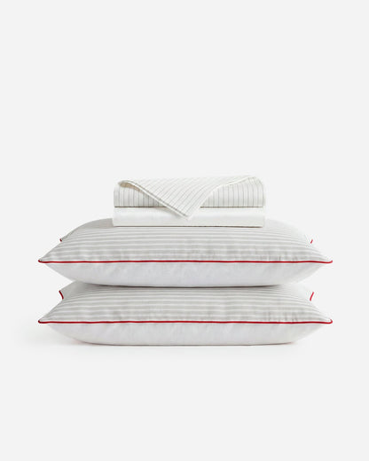Mare Stripe Silky Lyocell Sheet Set