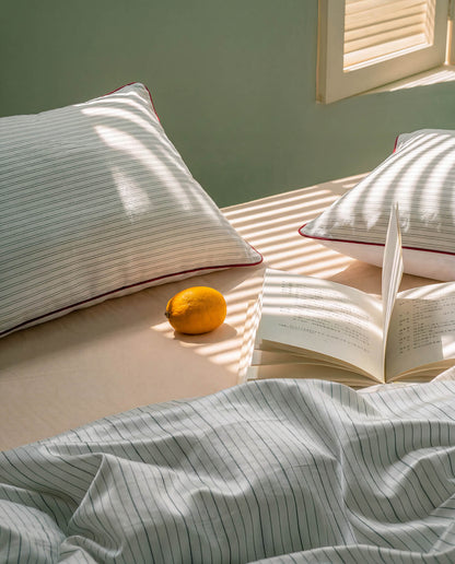 Mare Stripe Silky Lyocell Sheet Set