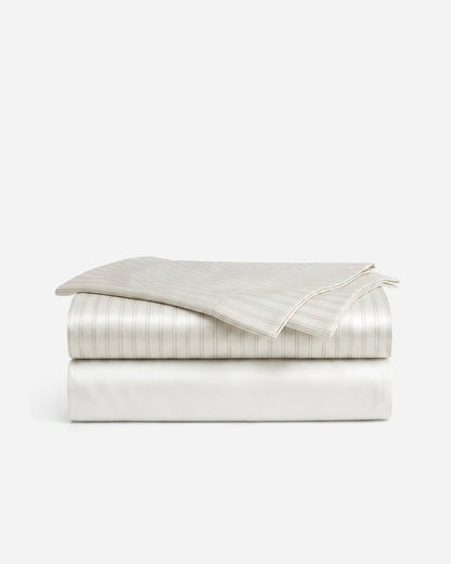 Perla Cotton Sateen Sheet Set