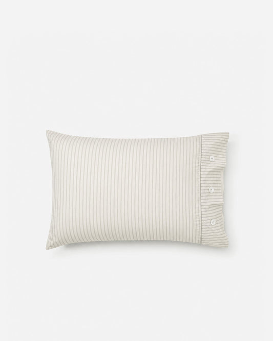 Perla Reversible Cotton Sateen Pillowcases