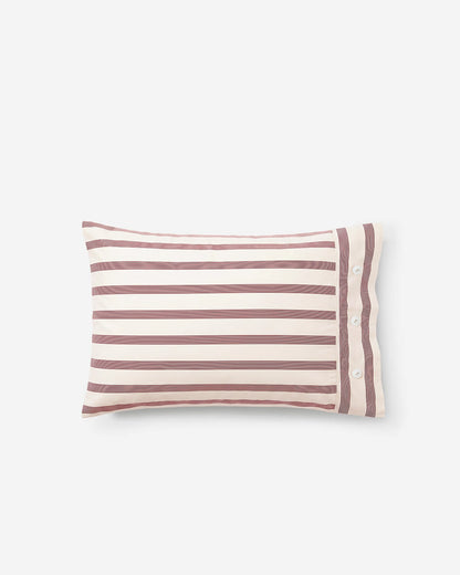 Rimini Striped Cotton Sateen Pillowcase Set