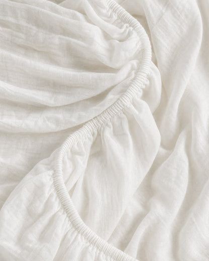 Coastal Cotton Mist  Sheet Set