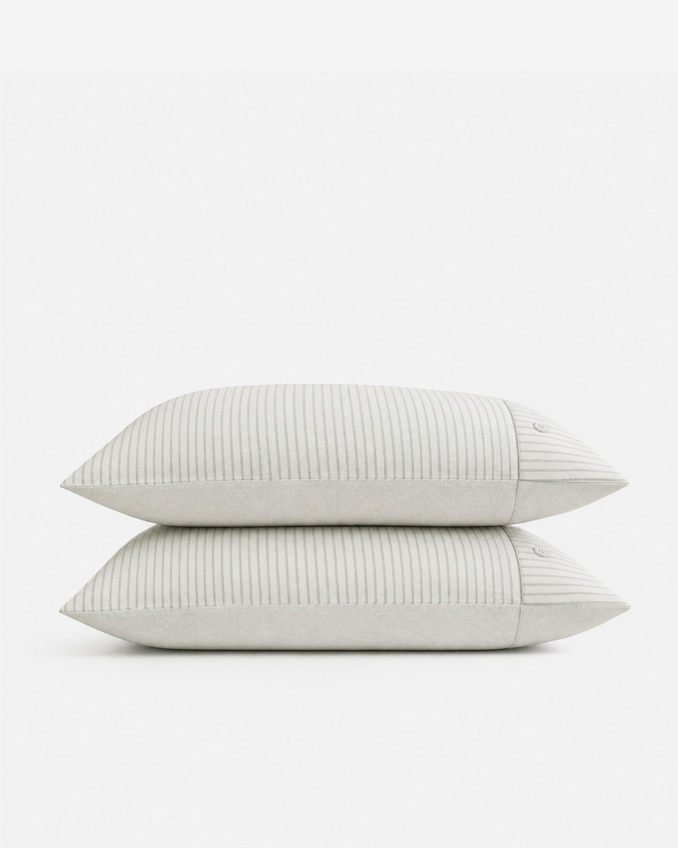 Salvia Reversible Cotton Mist  Fitted Sheet Set
