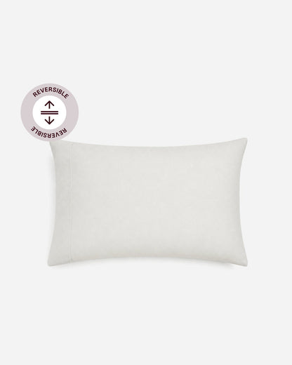 Salvia Reversible Cotton Mist Pillowcase Set