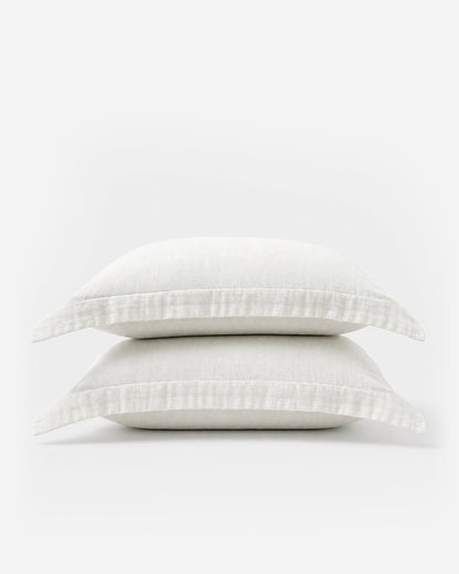 Salvia Cotton Mist Sham Set