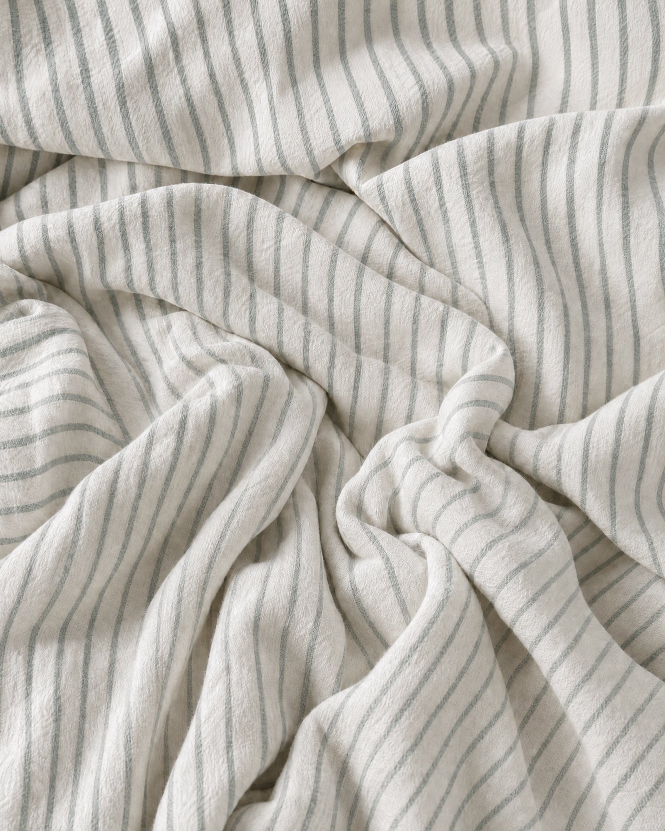 Salvia Reversible Cotton Mist  Sheet Set