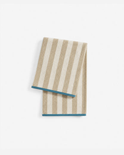Serena Reversible Stripe Beach Towel
