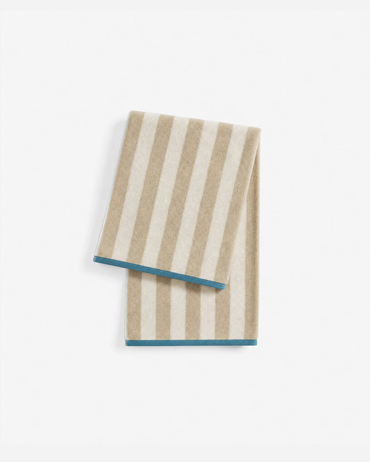 Serena Reversible Stripe Beach Towel