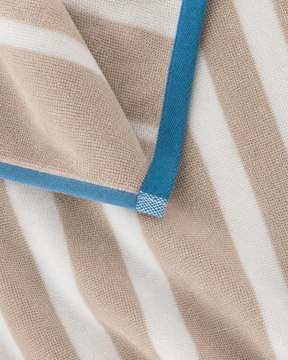 Serena Reversible Stripe Beach Towel